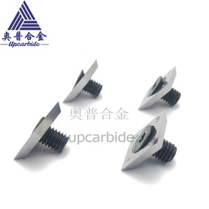 Chất lượng tốt 15*15*2.5mm chủ đề đầu chế biến gỗ chèn precessing gỗ rắn filberboard tungsten <span class=keywords><strong>carbide</strong></span> lưỡi yg6x lớp cao - Product Image 6