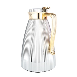 CARAFE à thé et café à motif VERTICAL de 700ML, usage professionnel, flacon sous vide, recharge en <span class=keywords><strong>verre</strong></span> rouge, isolante, CARAFE à café - Product Image 1