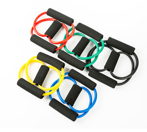 Allenamento Body Building Attrezzature Per Il Fitness Strumento di 8 a Forma di Tubo Esercizio Fasce di Resistenza per Le Braccia Tirare Su La Forza di Formazione - Product Image 4