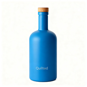 Bouteille en verre Olso personnalisée avec logo pour vodka, huile d'olive, whisky, 375 ml, 500 ml, 700 ml, 750 ml, avec bouchon en liège et bouchon à vis - Product Image 5