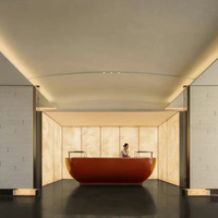 Plaque de marbre naturel de haute qualité 100 %, 2 mm d'épaisseur, flexible, résistante à l'eau, durable, motif de veine unique pour salle à manger de villa