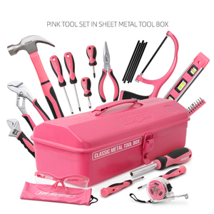 DD2218 32PCS Homeowner Tool Set Hardware With Storage Box DIY Home Repairs Household Repairing Gardening Hand Tool Kit - Product Image 5