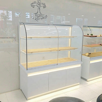 Personnalisé 1/4 Gâteau Pain Vitrine Au Sol-Debout Dessert Pâtisserie Stand pour Boulangerie Café Magasin Vitrines