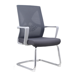 <strong>Haosi</strong> Foshan High Quality Black Swivel Fabric Mesh Executive Chair Net Office Chairs Home Office Desk and Chair for Guest - Product Image 4