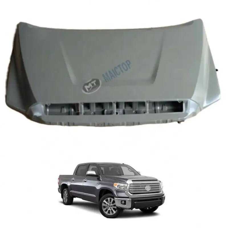 Maictop Standard Size Steel Engine Hood Cover Bonnet for Tundra 2014-2019 OEM Car Body Parts