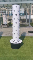 Système de culture aéroponique vertical en forme de pétale, grande taille, culture sans sol, équipement pour légumes et herbes, utilisation en intérieur