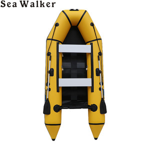 Nouveau bateau pneumatique amélioré avec plancher à lattes, pagaie, 3,3 m, bateau à rames pour la pêche et les sports nautiques - Product Image 5