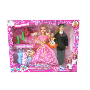 Bellissima Bambola Danzante da 11,5 Pollici con <span class=keywords><strong>Principessa</strong></span>, Principe e Molti Vestiti per Bambini - Product Image 1