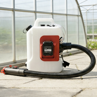 Pulvérisateur à dos électrique sans fil portable à très faible volume (ULV) 10L, rechargeable sur batterie, pour brumisation à froid