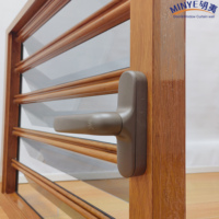 Persianas de Aluminio Ajustables Manualmente, Resistentes al Agua y al Viento, para Ventanas, para Villas y Oficinas