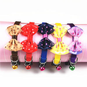 Rarewe Pet Produkt hersteller verkaufen <span class=keywords><strong>Polka</strong></span> <span class=keywords><strong>Dot</strong></span> Butterfly Bowknot <span class=keywords><strong>Collar</strong></span> Verstellbare Cat <span class=keywords><strong>Dog</strong></span> Cute Pet <span class=keywords><strong>Nylon</strong></span> Halsbänder - Product Image 4