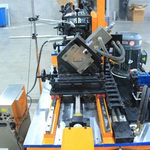 पुताई सी यू चैनल सेक्शन लाइट स्टील ड्राईवॉल प्रोफाइल बनाने वाली स्टड ट्रैक रोल बनाने वाली मशीन - Product Image 2