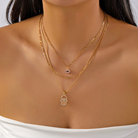 Collier pendentif en forme de cœur d'ours pour femmes, vente exceptionnelle, délicat, simple, croix en perles chrétiennes, plaqué or 14 carats, couleur personnalisable