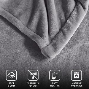 Mantas Eléctricas de Franela para Sofá y Cama, Ideales para el Invierno - Product Image 3