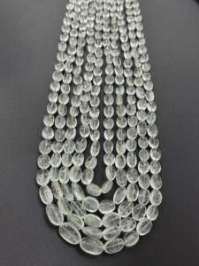 Collar con cuentas de Esmeraldas rusas genuinas, pepitas ovaladas, cuentas de Esmeralda rusas de alta calidad - Product Image 5