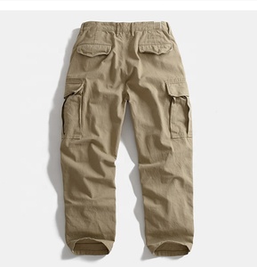 OEM <span class=keywords><strong>Pantalon</strong></span> cargo personnalisé pour hommes à taille élastique <span class=keywords><strong>Pantalon</strong></span> décontracté Sweats Cargo <span class=keywords><strong>Pantalon</strong></span> de jogging avec poches - Product Image 2