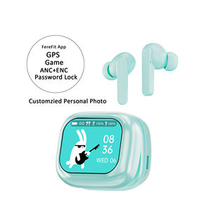 Écouteurs ANC WT-7 Écran tactile LCD Écouteurs sans fil intra-auriculaires étanches TWS Écouteurs de jeu sans fil Écran <span class=keywords><strong>Casque</strong></span> - Product Image 5