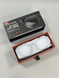 MT3 AI Glasses Dual-<b>Mic</b> Noise Reduction 8MP Camera Touch Control AI Translation Voice Wake-Up BT8961C5 290mAh - Product Image 2