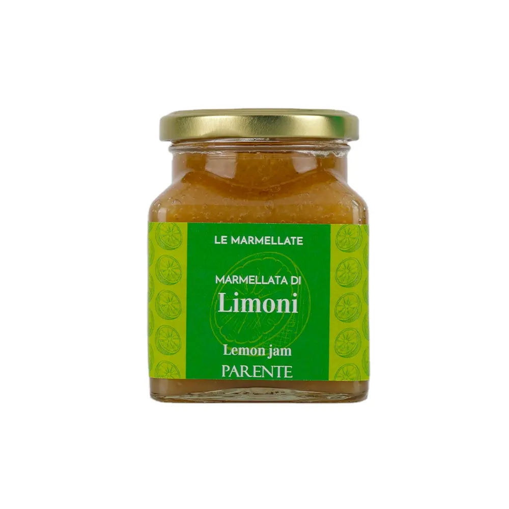 High quality Italian lemon extra jam recipe of the Italian tradition for breakfasts cakes gift idea 340g jar made in Italy