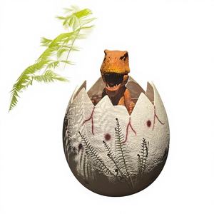 Équipement de terrain de jeu intérieur/extérieur SGAD104, œufs de dinosaure T-rex réalistes et réalistes pour bébés, en vente - Product Image 1