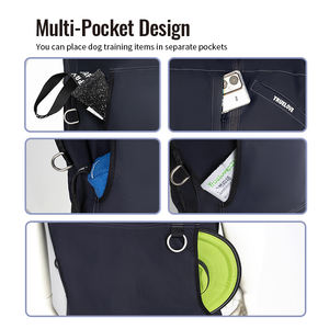 Truelove rompi latihan nilon tahan air kualitas tinggi untuk pelatih anjing reflektif tahan lama mode luar ruangan aksesoris hewan peliharaan pakaian - Product Image 4