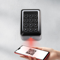 Cidron RS485 QR Code Keypad Reader Wiegand RFID NFC DESFire EV2 EV3 Access Control Door Reader