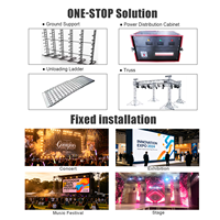 Écran LED RX Rental P3.91, panneau mural vidéo LED IP65, affichage numérique, écran LED sans soudure pour événements, spectacle sur scène, fournisseur d'écrans LED