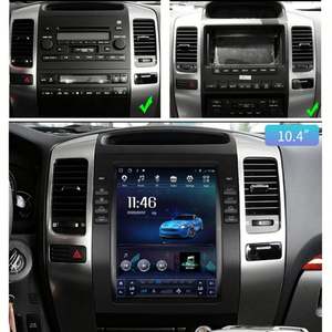 Radio Multimedia 2DIN con Android 13 para Toyota Land Cruiser Prado 120 Lexus GX470 LC120 2002-2009, Reproductor de Auto con CarPlay - Product Image 2