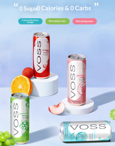<span class=keywords><strong>Eau</strong></span> <span class=keywords><strong>gazeuse</strong></span> fruitée sans sucre <span class=keywords><strong>VOSS</strong></span>, 0 calorie, 0 carbone, 330 ml * 12 canettes, boîte entière - Product Image 2