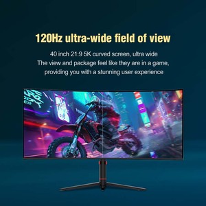 40Inch 5K 5120*2160 Curved 21:9 HDR400 <b>LED</b> Gaming Monitor 120Hz SCREEN Display Built-in <b>Speaker</b> for WITH TYPE-C 8BIT - Product Image 2