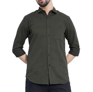 Chemise décontractée pour homme en tissu respirant, idéale pour les voyages, les loisirs et les tenues de temps chaud nécessitant peu d'entretien. - Product Image 6