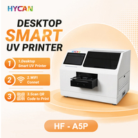 Printer UV Flatbed A5 Pintar Tanpa Pengalaman Sebelumnya, Sistem Pemuatan Otomatis, Dapat Dioperasikan Siapapun untuk Cetak Puzzle, Badge, Magnet Kustom
