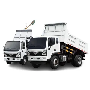 Made in China Única fileira 2 3 assentos plataforma 6T 9T 12T 14T caminhão basculante com alta capacidade de carga-rolamento