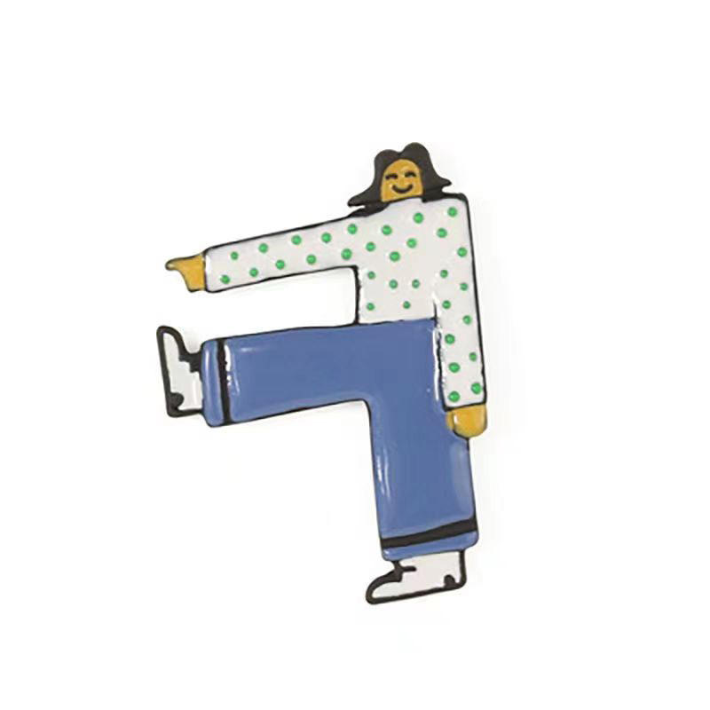 Boucles d'oreilles à tige à pois (simples)