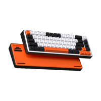 Teclado Mecánico Programable G68 con Intercambio en Caliente para Oficina, Mini Teclado Mecánico para Juegos, 60%, Inalámbrico