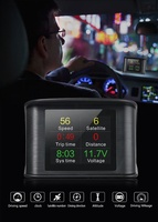 Kedatangan Baru T600 GPS Gauge 100% Universal Komputer Perjalanan Mobil Digital Speedometer Heads up Display untuk Mobil Lama