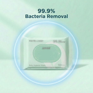 Lingettes antibactériennes pour enfants, format voyage, emballées individuellement, désinfection sécurisée pour les enfants, lingettes humides, fabricant OEM - Product Image 1
