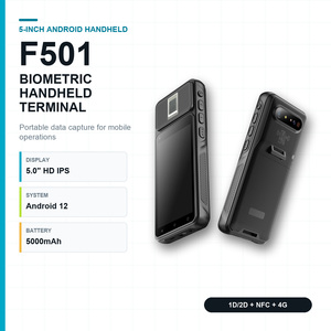 Terminal de reconnaissance faciale portable pour la gestion du temps de présence, IP68, Android 11, 4G, WiFi, GPS, écran tactile 5 pouces, 4 Go, 64 Go, 6000 mAh, TIMY SI-HF6 - Product Image 3
