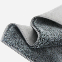 Microfibre en suède tissée premium épaissie, écologique, séchage rapide, super absorbante, sans peluches, sans rayures pour le detailing automobile