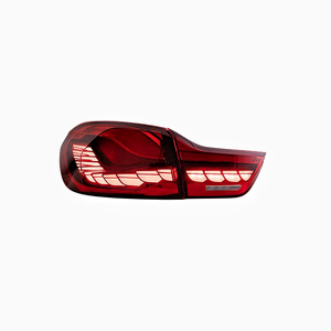 Nuove Luci Posteriori Rosse per <span class=keywords><strong>BMW</strong></span> <span class=keywords><strong>Serie</strong></span> <span class=keywords><strong>4</strong></span> F32 F33 F36 F82 F83 M4 Facelift, Fanali Posteriori a LED Stile GTS OLED - Product Image 4