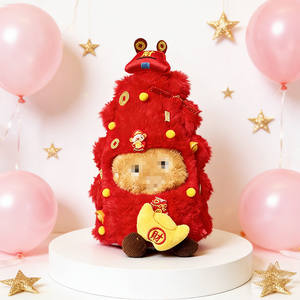 [Solo la Tela] Muñeca Fun Potato de 19 cm, Árbol de la Fortuna, Árbol de la Bendición, Serie Roja de Año Nuevo, Juego de Accesorios - Product Image 1