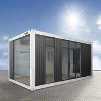 Cbox 20ft Mobile Casa Prefabricada portable plat pack conteneur maison petite maison préfabriquée