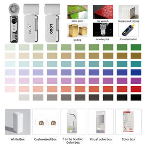 Veelzijdige zakventilator van 2000 mAh, 100 snelheden instelbaar met roterende kop, LED-display voor kamperen, reizen, thuis - Product Image 5