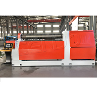 Machines à rouleaux automatiques W12 pour tôles, rouleaux de pliage CNC, machine à rouler les plaques à 4 rouleaux