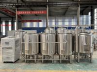 Système de brassage de kombucha 500L, cuve de fermentation en acier inoxydable, équipement commercial pour boissons probiotiques, 220V/380V