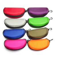 Étui à lunettes pliable personnalisé avec logo, en EVA zippé, pour lunettes de soleil et lunettes de protection – Vente en gros pour fabricants