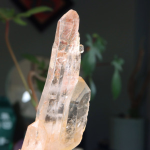 उच्च गुणवत्ता स्पष्ट क्वार्ट्ज क्रिस्टल बिंदु शुद्धिकरण शेष क्रिस्टल क्वार्ट्ज शिल्प और ध्यान चिकित्सा के लिए - Product Image 2