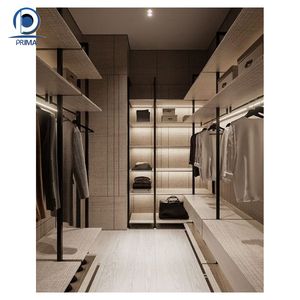 Armoire Prima sur mesure, combinaison flexible, structure robuste, résistante à l'usure, armoire d'intérieur pour appartement - Product Image 1