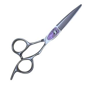 Ciseaux à cheveux Hst 6 pouces, ciseaux à effiler en acier inoxydable, lame tranchante, manche moyen, outils de coiffure professionnels - Product Image 1