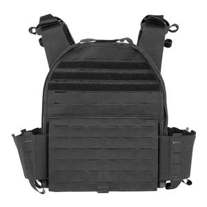 Sac de poitrine de fitness noir personnalisé gilet d'entraînement portable en polyester avec boucle à dégagement rapide MOELL sangle équipement d'entraînement de protection - Product Image 3